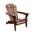 Classic Wooden Adirondack Chair - Durable Design for Outdoor Relaxation